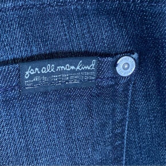 7 Seven for all Mankind Women Jeans Size 25x31" Roxanne Skinny Low Rise Y2K - Picture 7 of 10